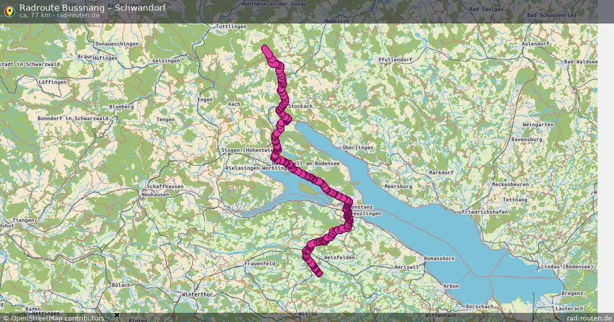 Radtour Bussnang – Schwandorf