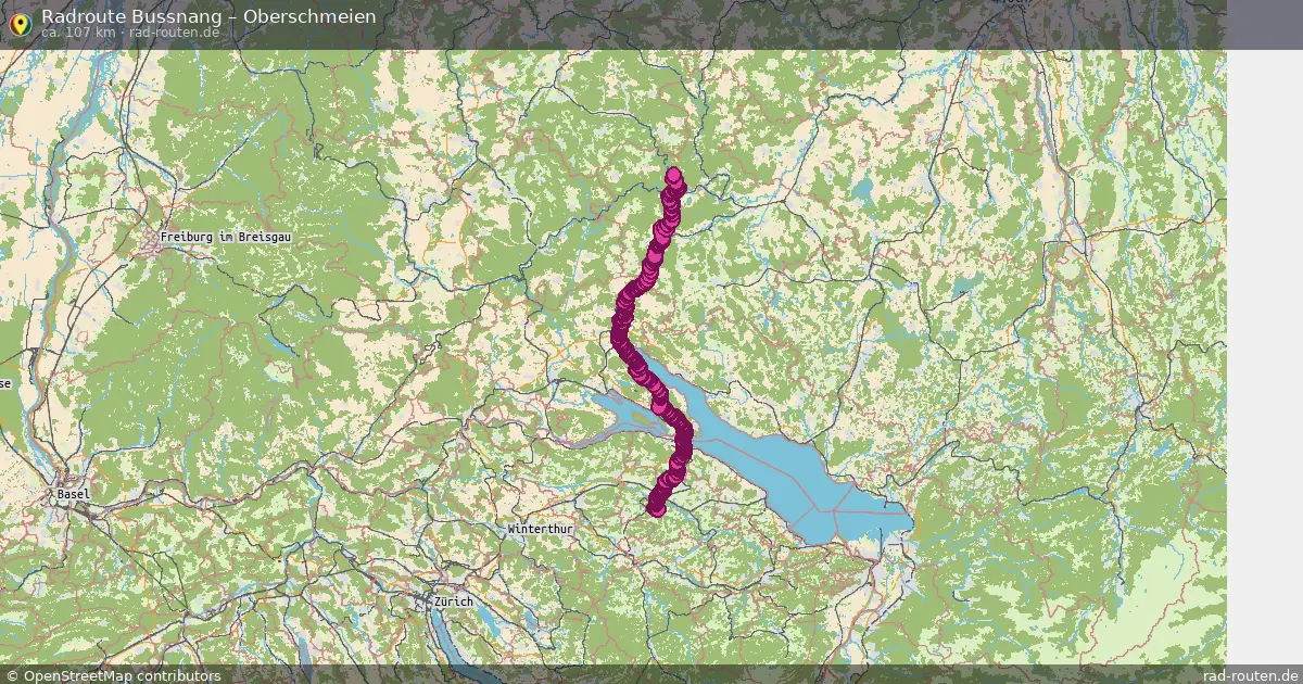 Radtour Bussnang – Oberschmeien