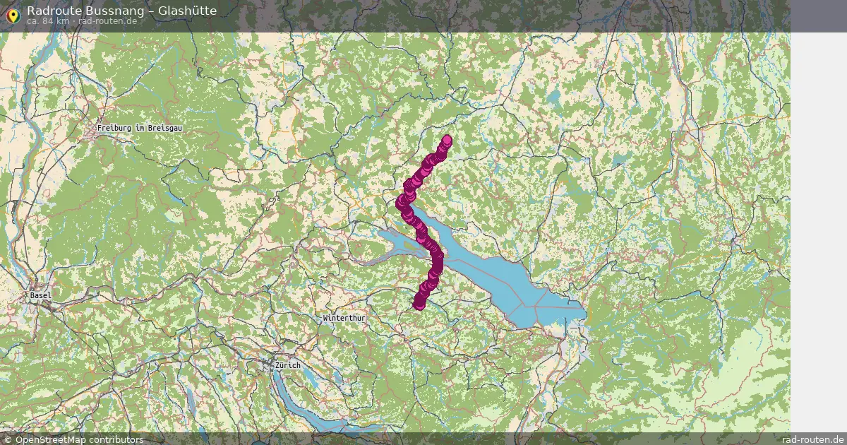 Radtour Bussnang – Glashütte