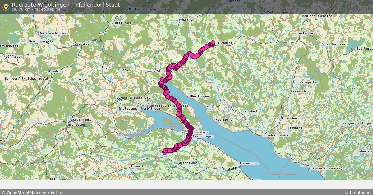 Radtour Wigoltingen – Pfullendorf-Stadt