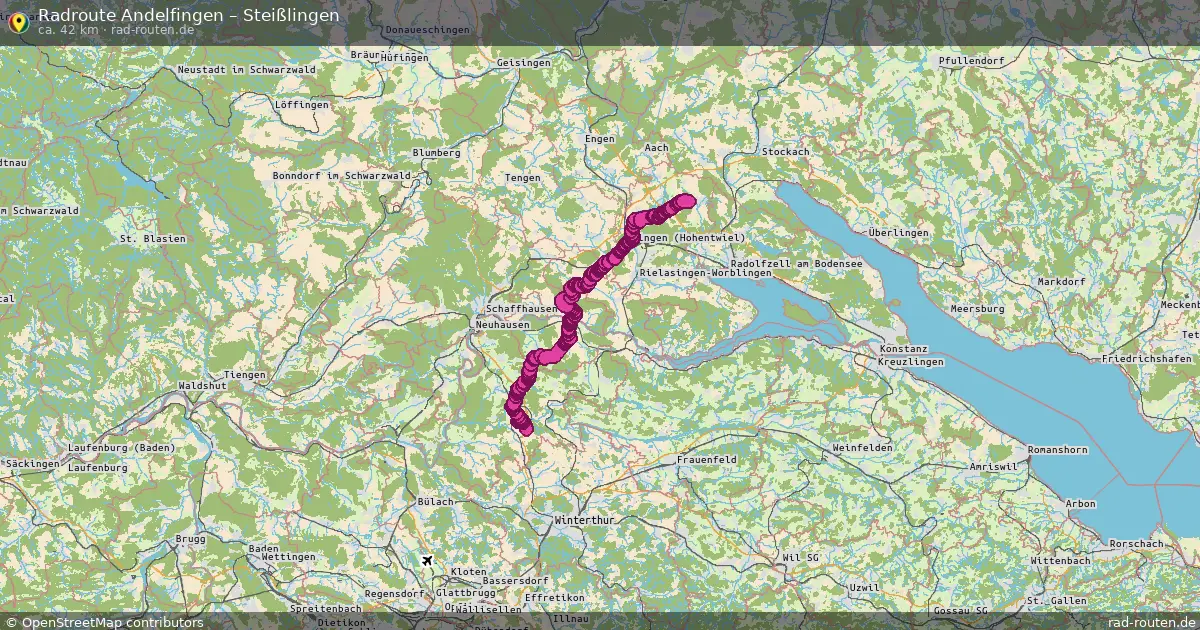 Radtour Andelfingen – Steißlingen