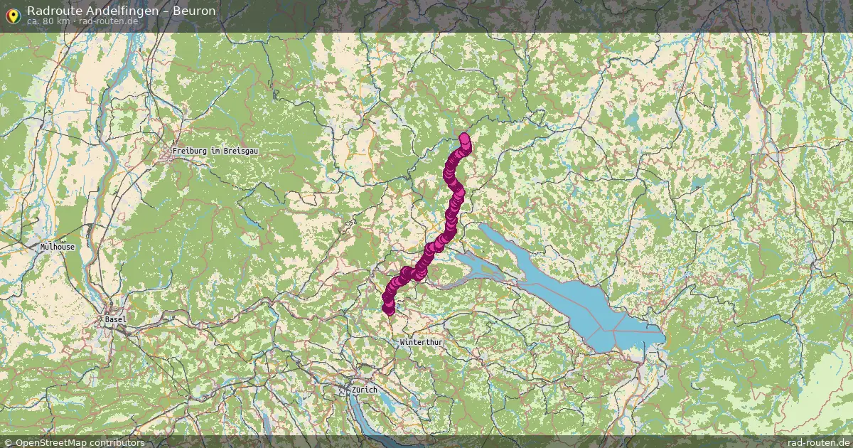 Radtour Andelfingen – Beuron