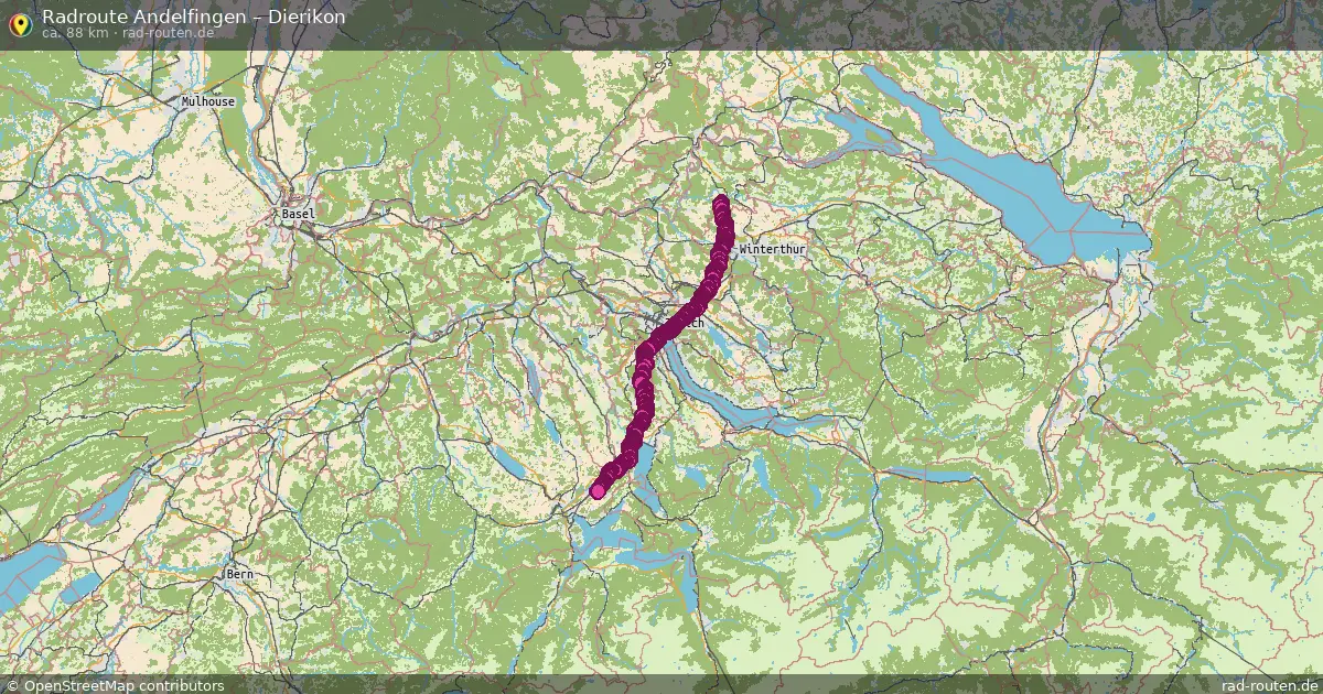 Radtour Andelfingen – Dierikon