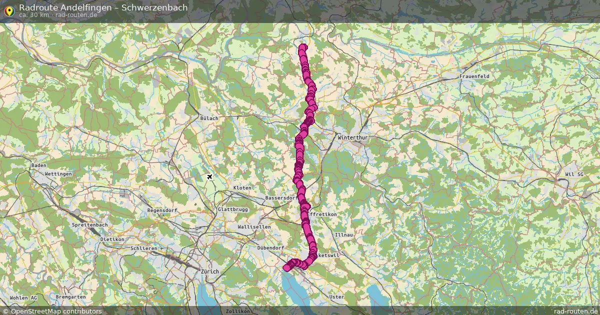 Radtour Andelfingen – Schwerzenbach