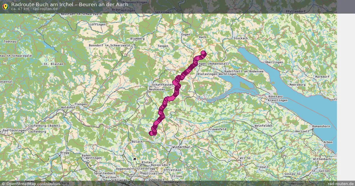 Radtour Buch Am Irchel – Beuren An Der Aach