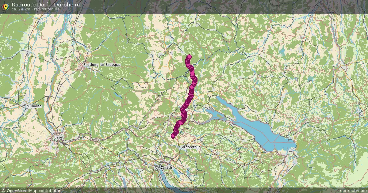 Radtour Dorf – Dürbheim