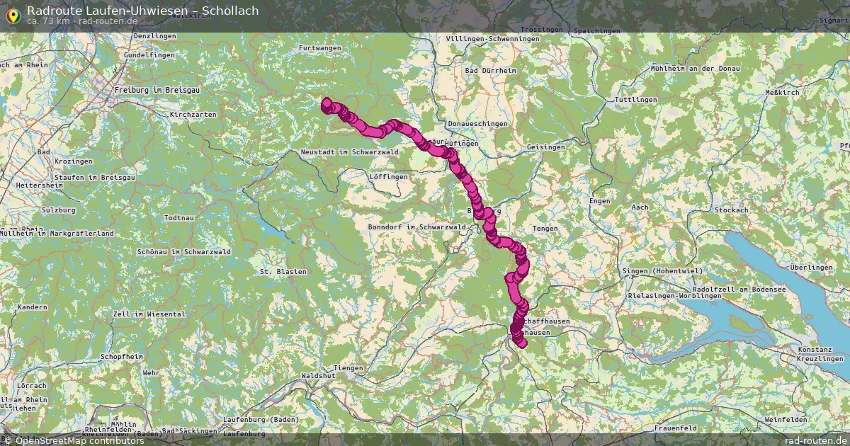 Radtour Laufen-Uhwiesen – Schollach