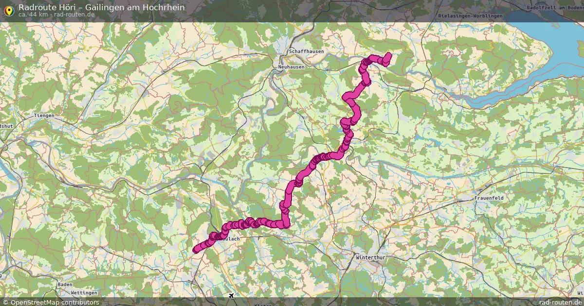 Radtour Höri – Gailingen Am Hochrhein