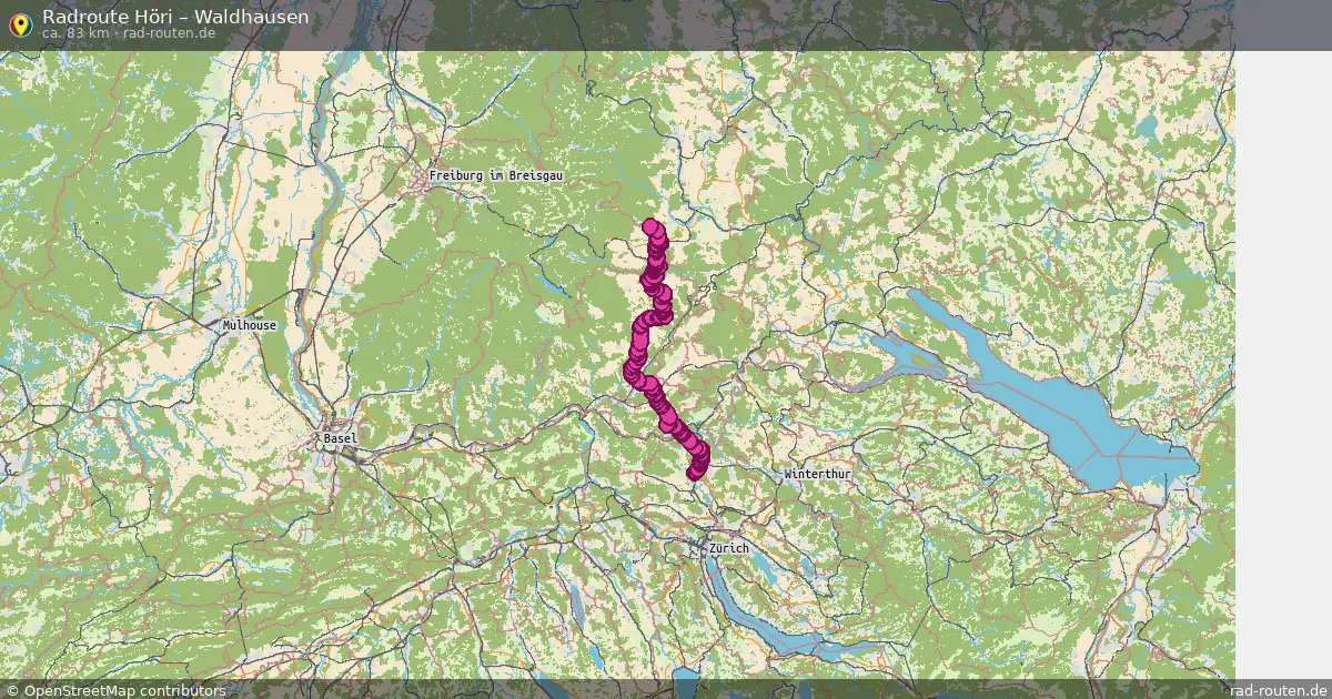Radtour Höri – Waldhausen