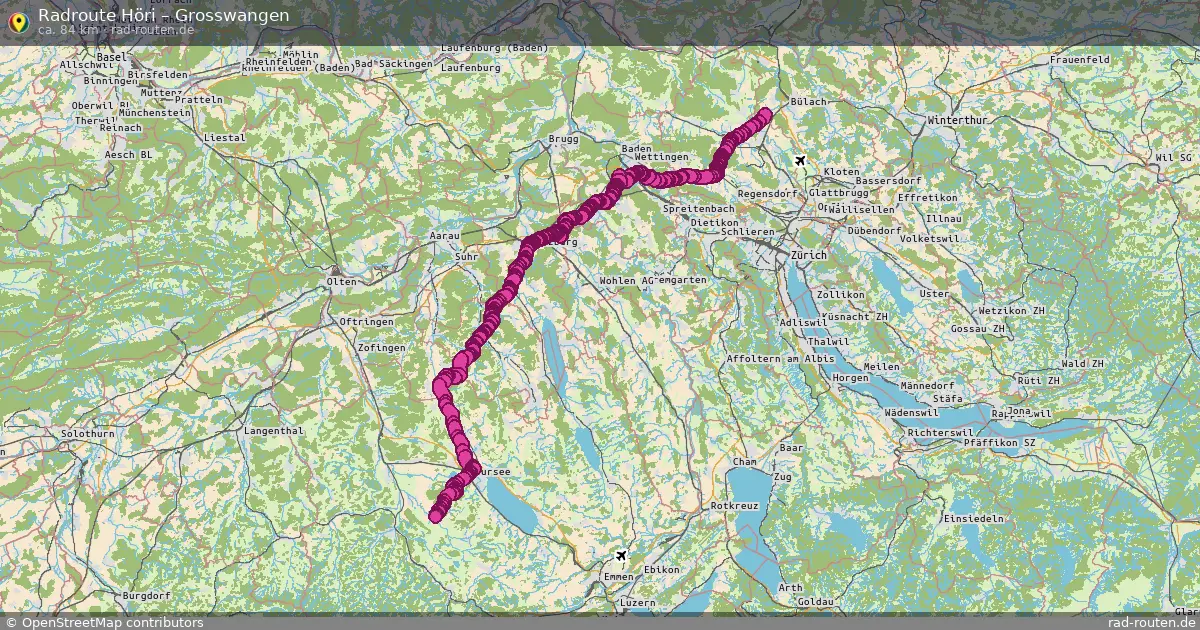 Radtour Höri – Grosswangen