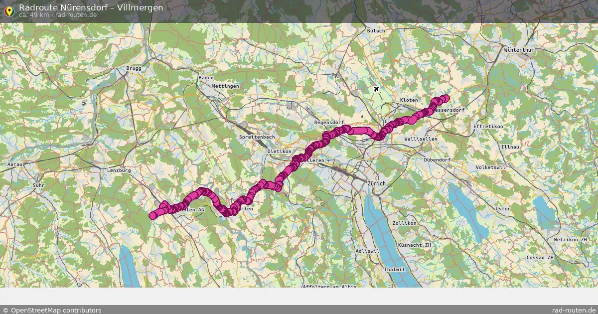 Radtour Nürensdorf – Villmergen