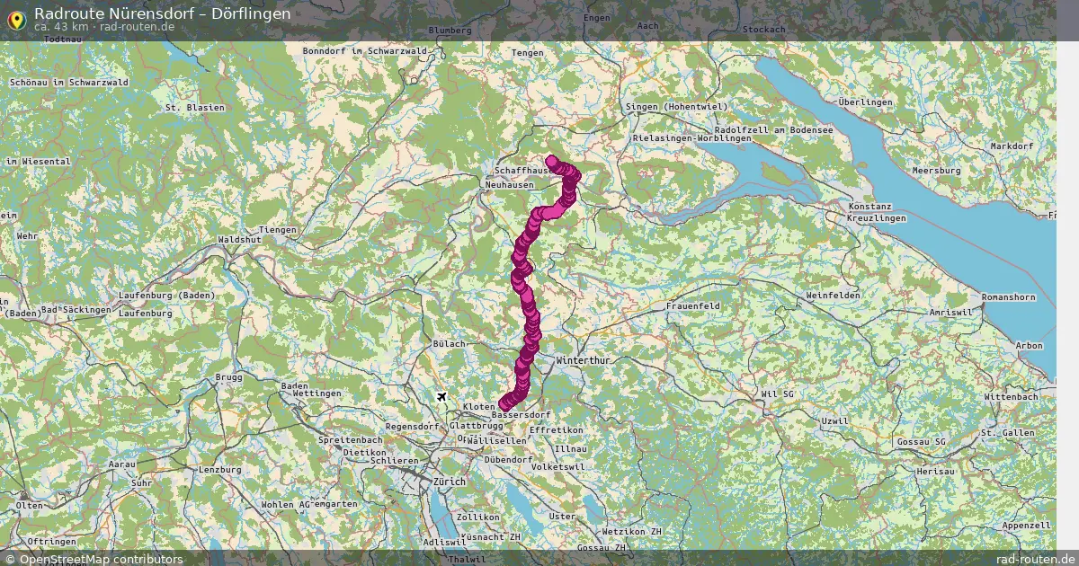 Radtour Nürensdorf – Dörflingen