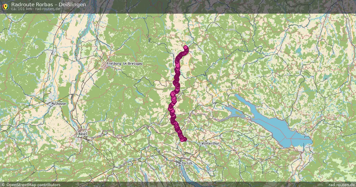 Radtour Rorbas – Deißlingen