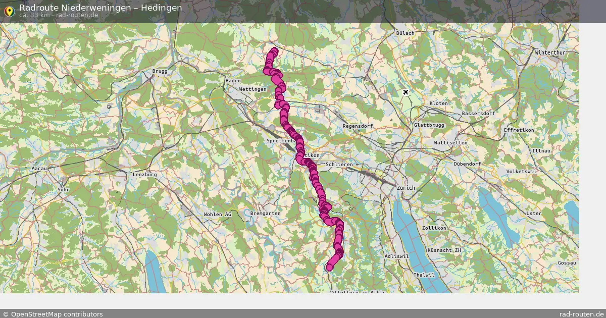 Radtour Niederweningen – Hedingen