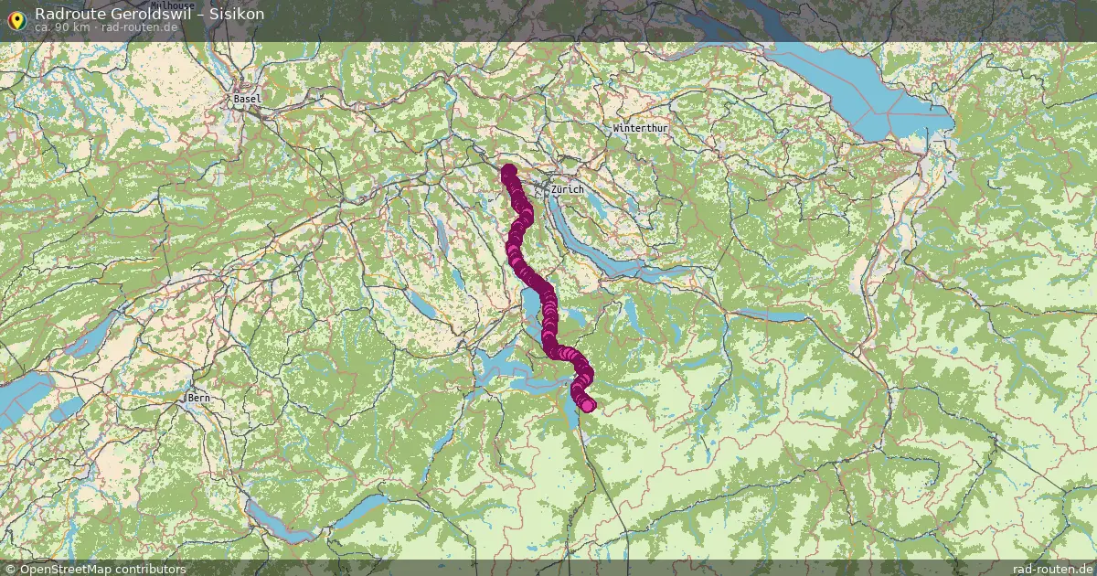 Radtour Geroldswil – Sisikon