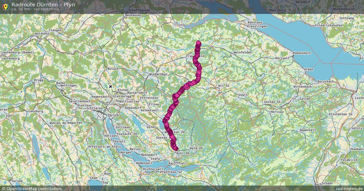 Radtour Dürnten – Pfyn