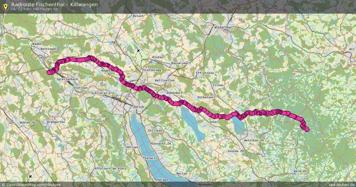 Radtour Fischenthal – Killwangen