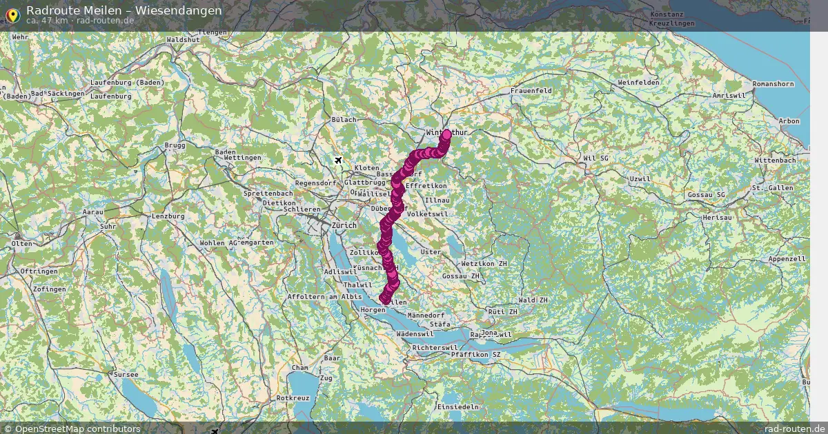 Radtour Meilen – Wiesendangen