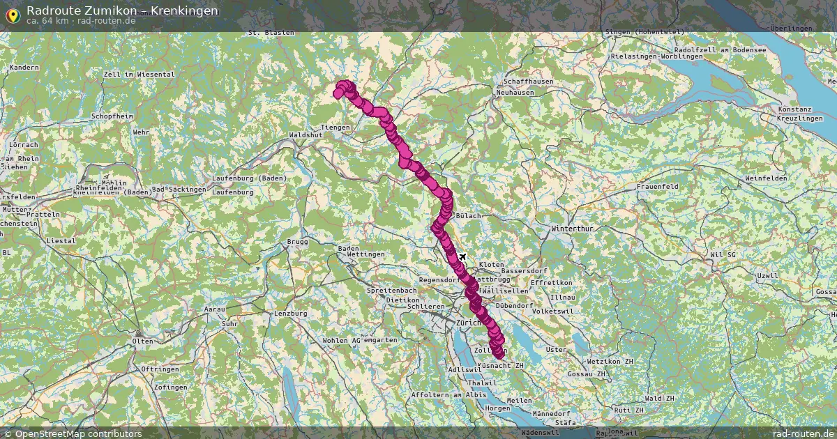 Radtour Zumikon – Krenkingen