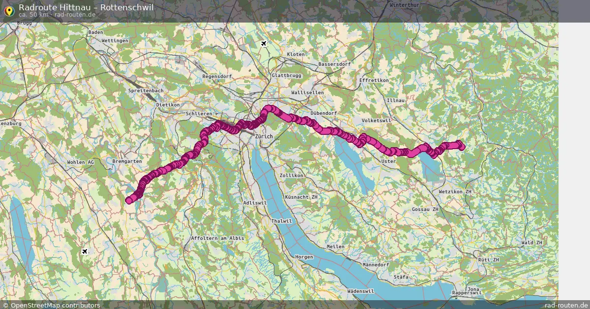 Radtour Hittnau – Rottenschwil