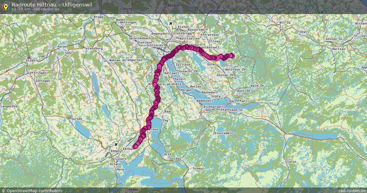 Radtour Hittnau – Udligenswil