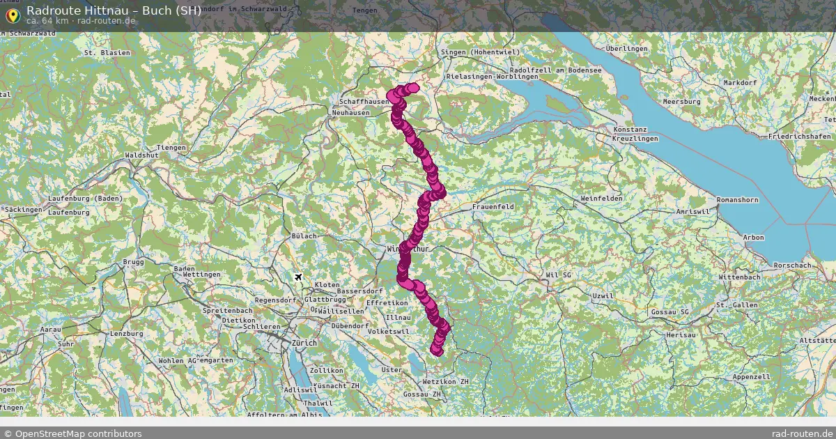 Radtour Hittnau – Buch (Sh)