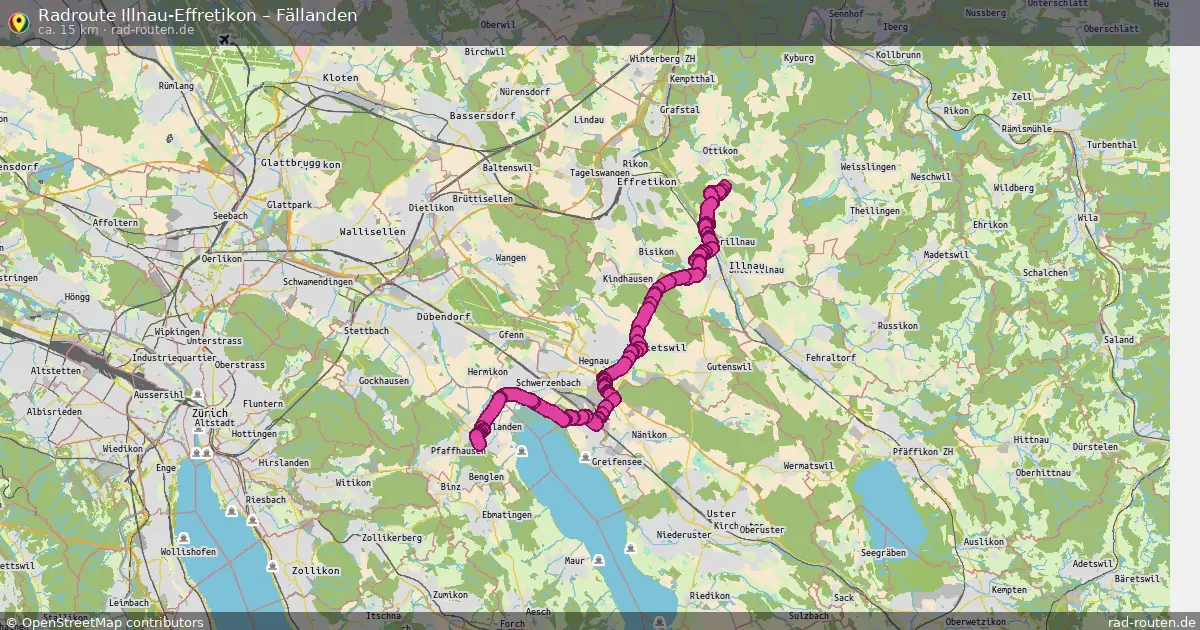 Radtour Illnau-Effretikon – Fällanden