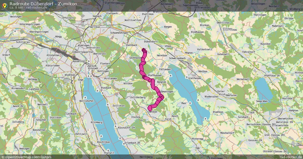 Radtour Dübendorf – Zumikon