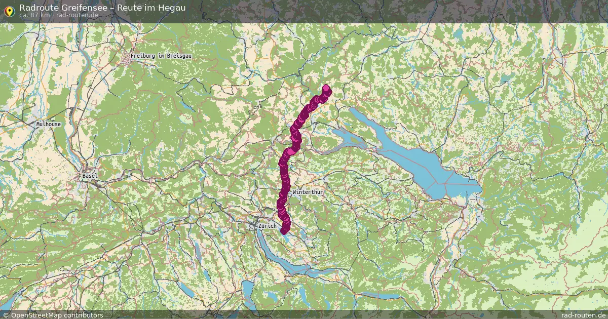 Radtour Greifensee – Reute Im Hegau