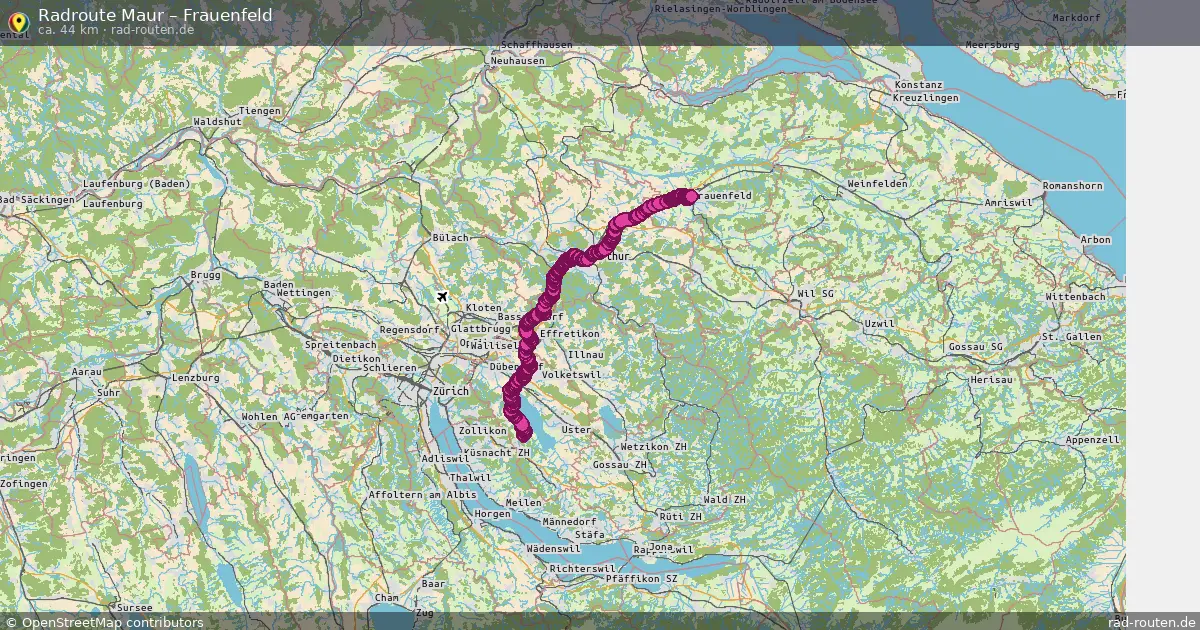 Radtour Maur – Frauenfeld