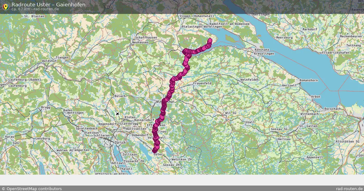 Radtour Uster – Gaienhofen