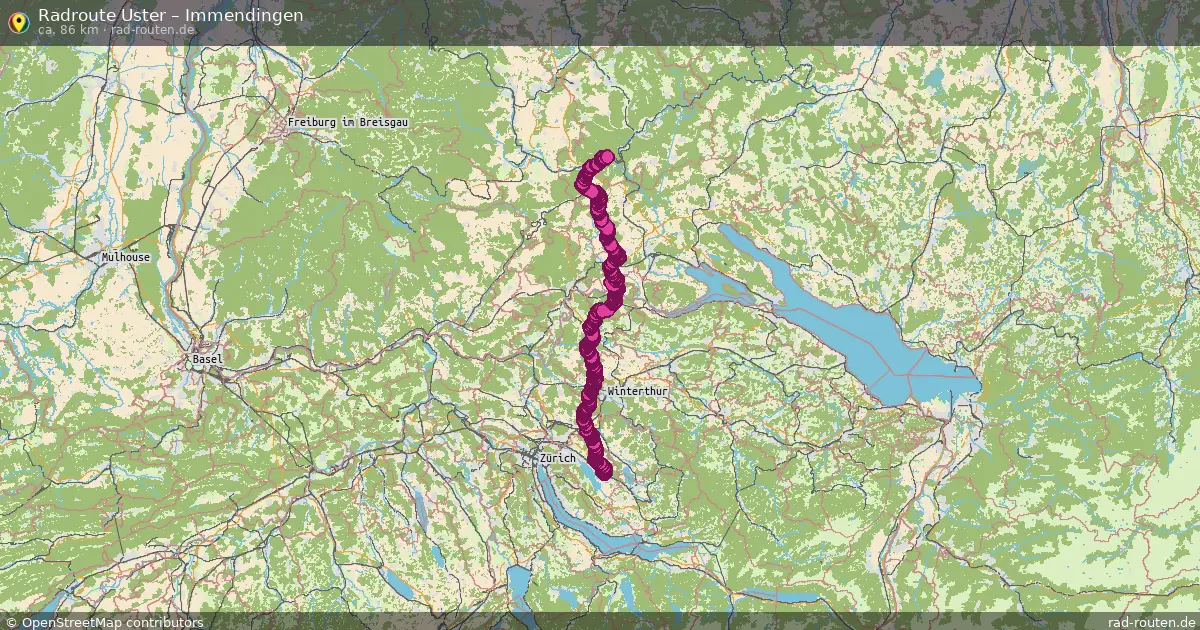 Radtour Uster – Immendingen