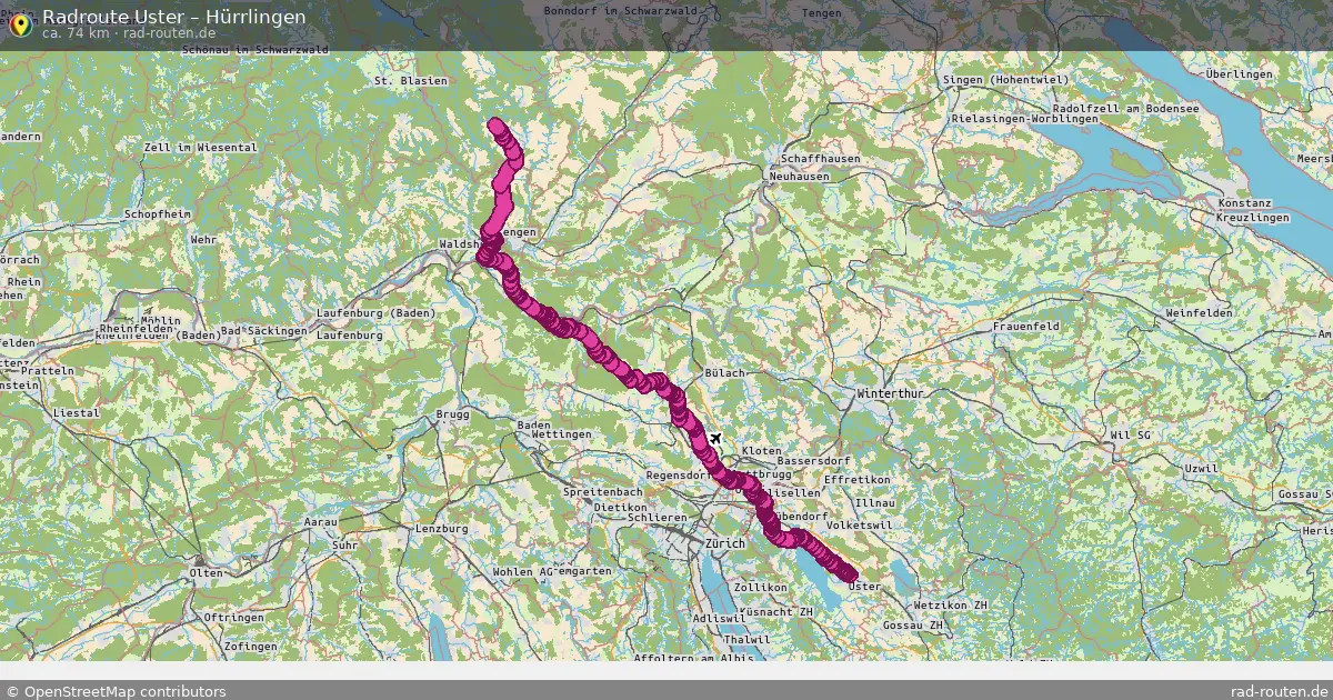 Radtour Uster – Hürrlingen