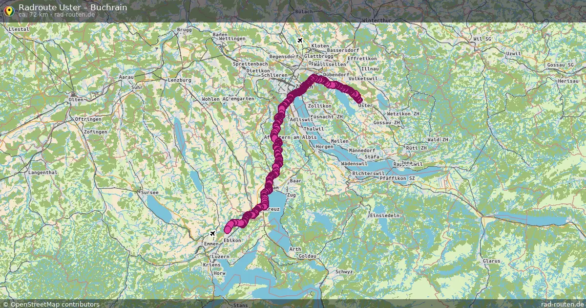 Radtour Uster – Buchrain