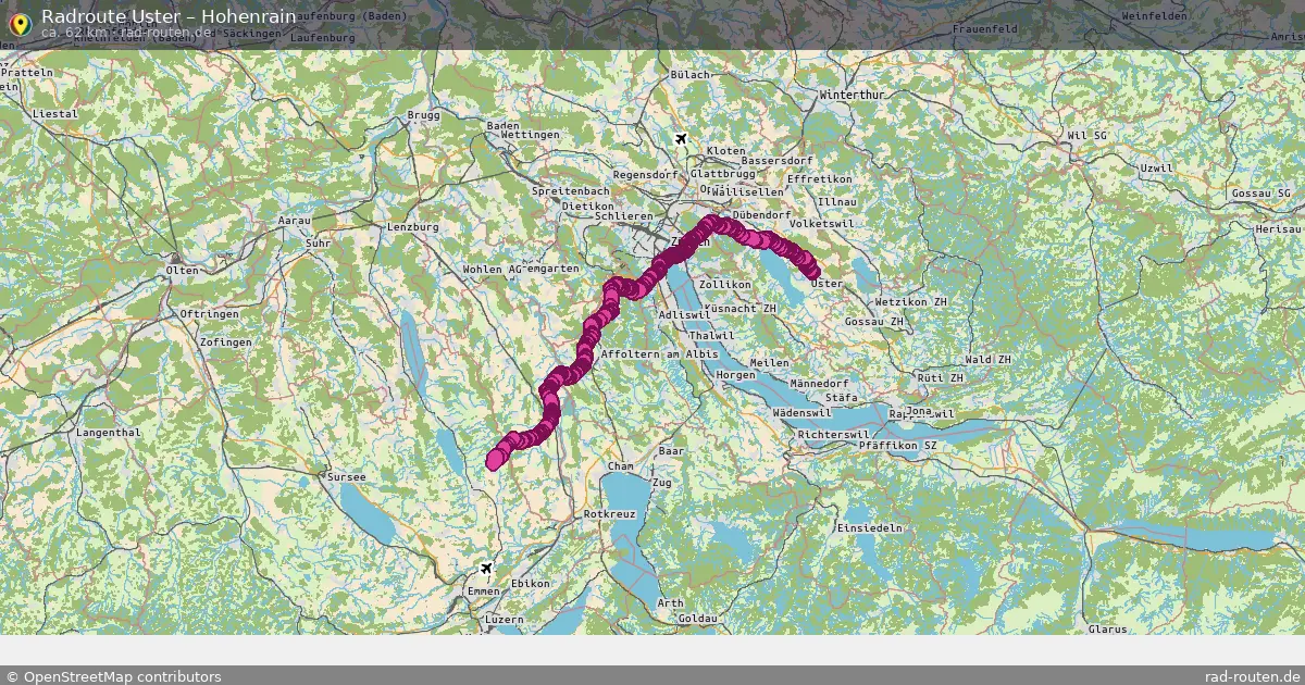 Radtour Uster – Hohenrain