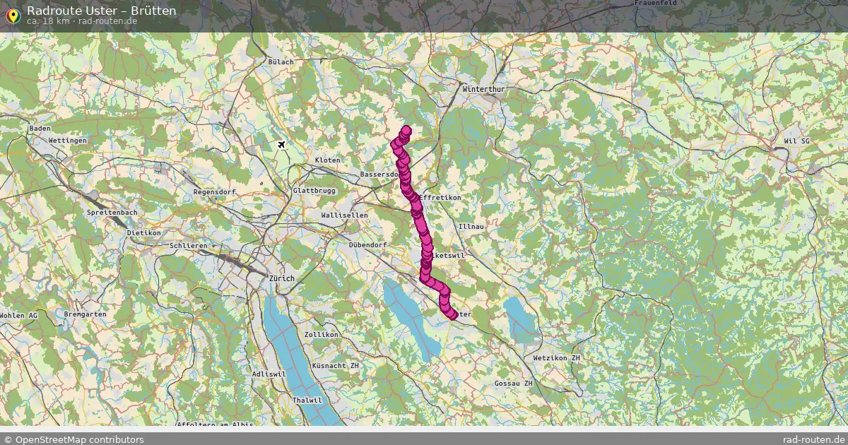 Radtour Uster – Brütten