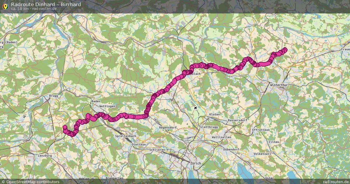Radtour Dinhard – Birrhard