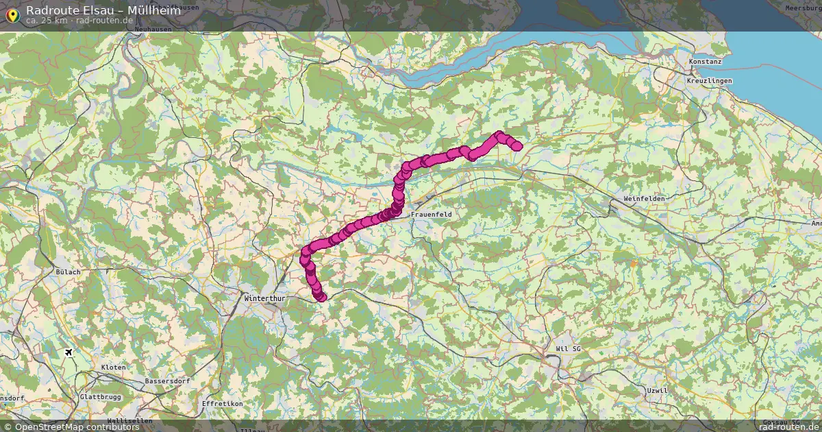 Radtour Elsau – Müllheim