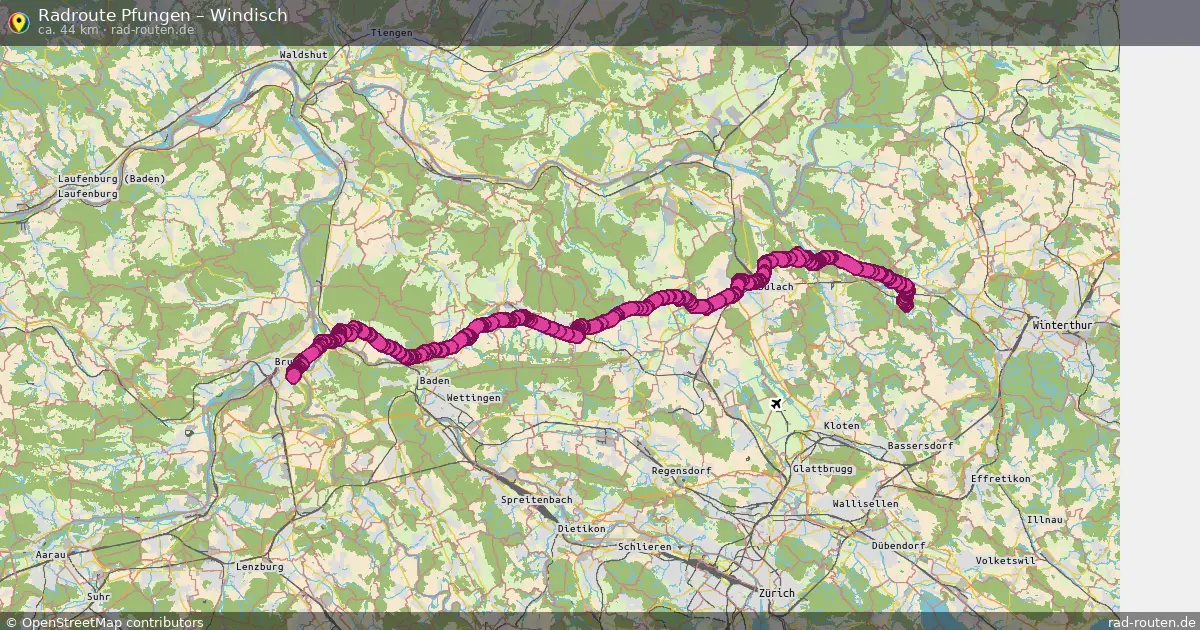 Radtour Pfungen – Windisch