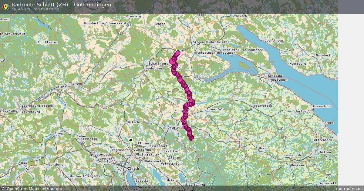 Radtour Schlatt (Zh) – Gottmadingen