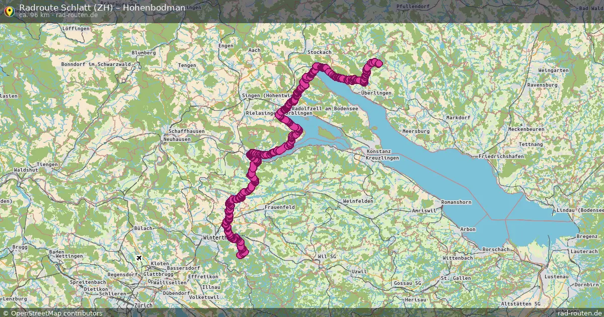 Radtour Schlatt (Zh) – Hohenbodman