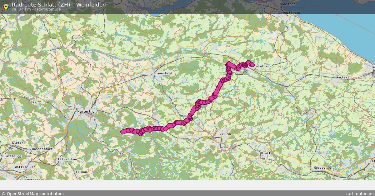 Radtour Schlatt (Zh) – Weinfelden