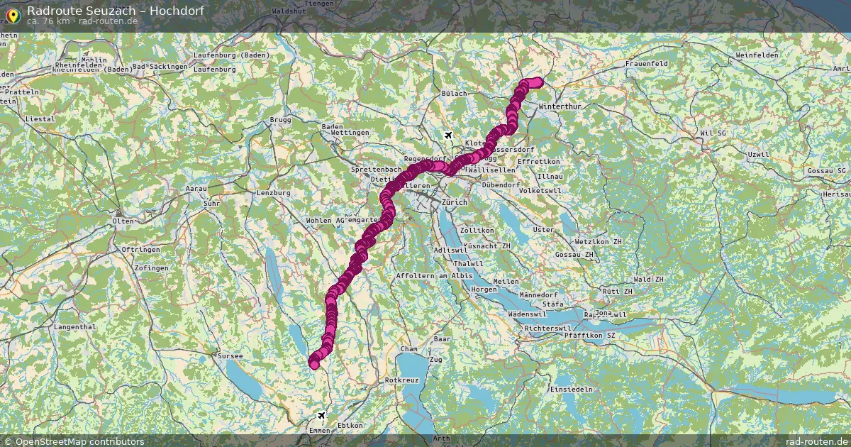 Radtour Seuzach – Hochdorf
