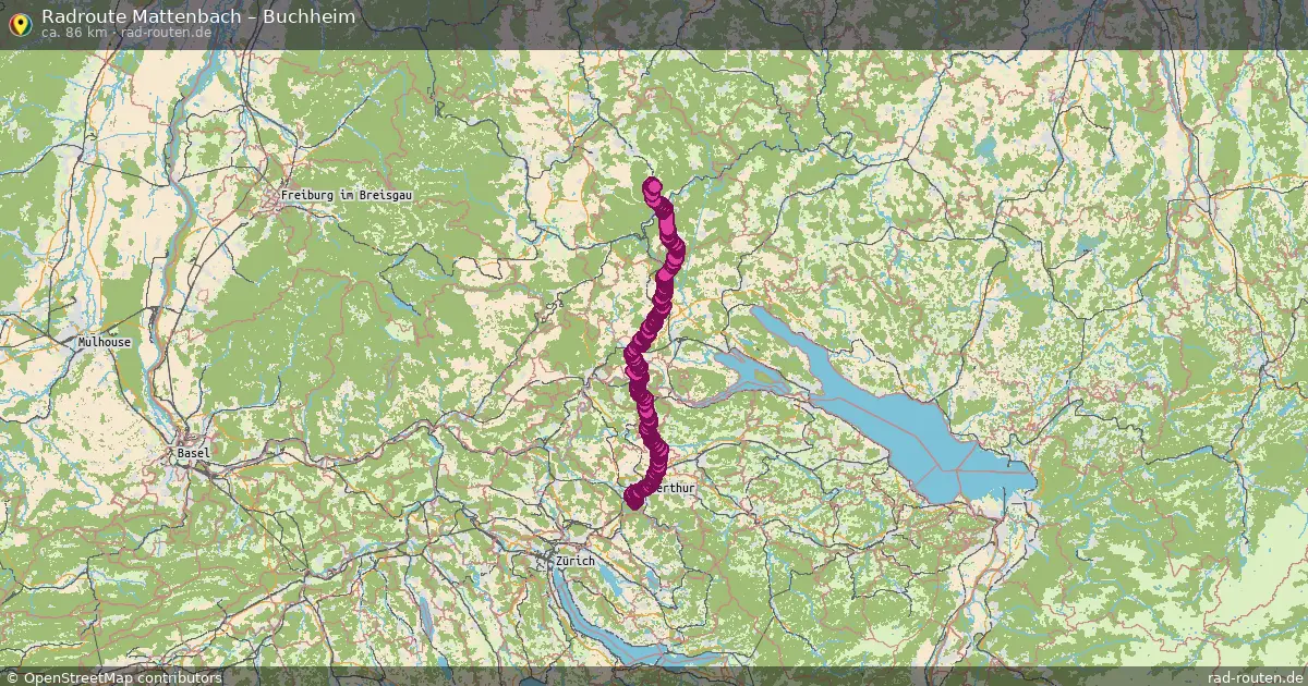 Radtour Mattenbach – Buchheim