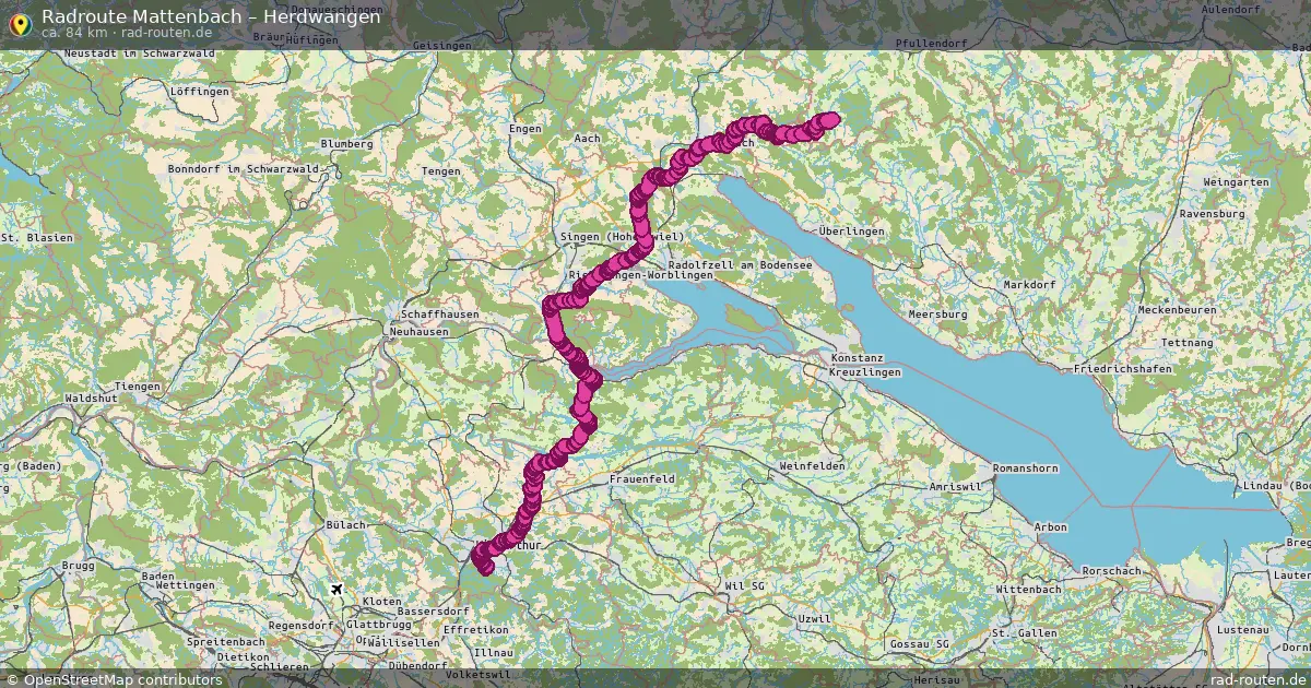 Radtour Mattenbach – Herdwangen