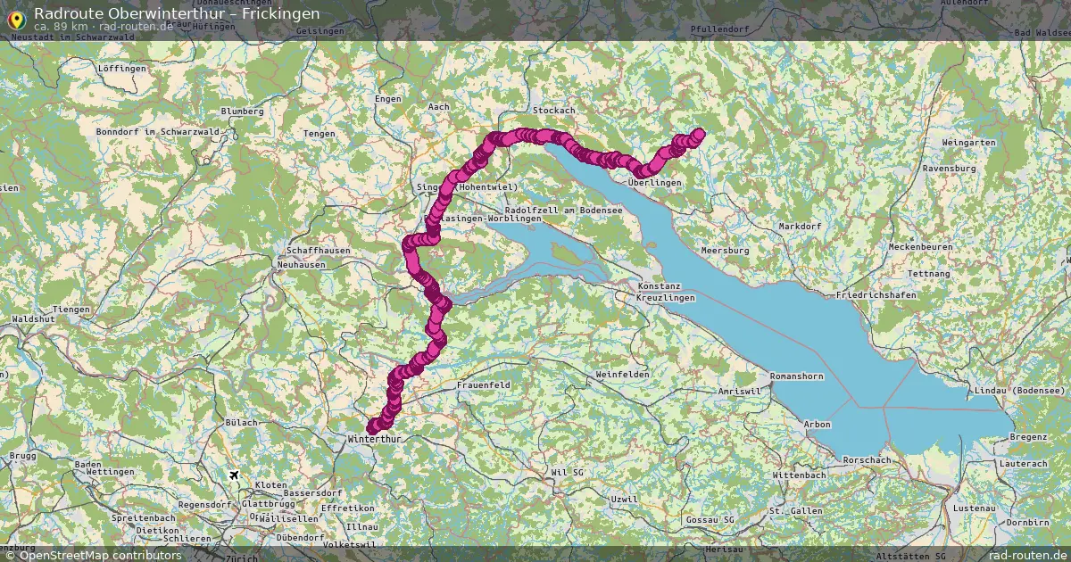 Radtour Oberwinterthur – Frickingen