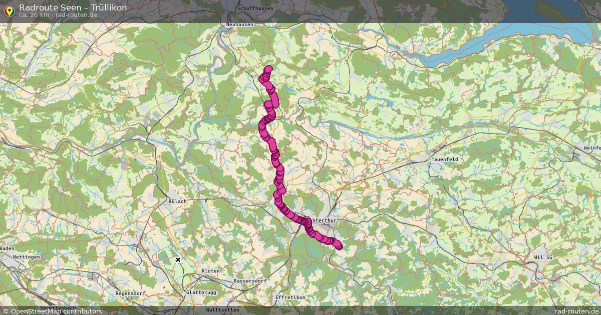 Radtour Seen – Trüllikon