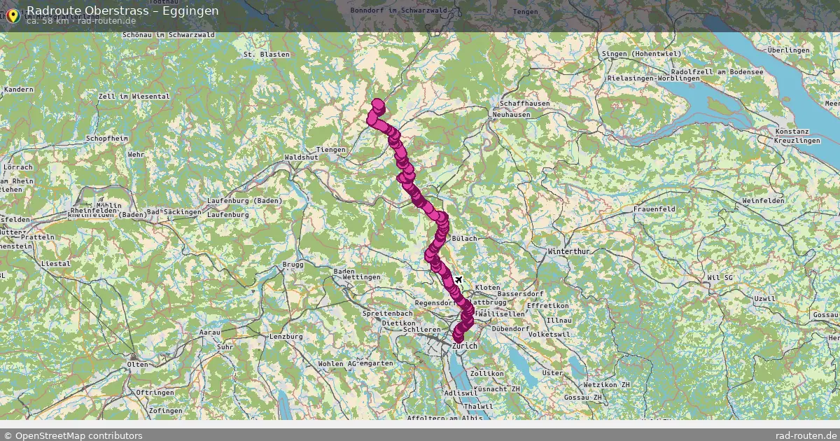 Radtour Oberstrass – Eggingen