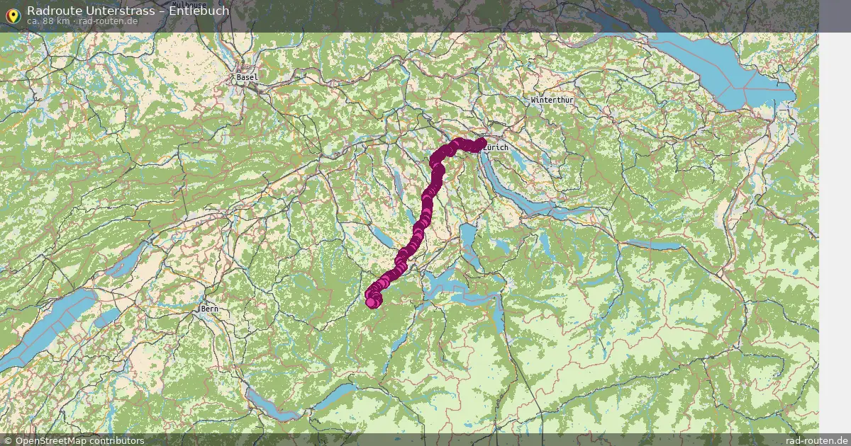 Radtour Unterstrass – Entlebuch