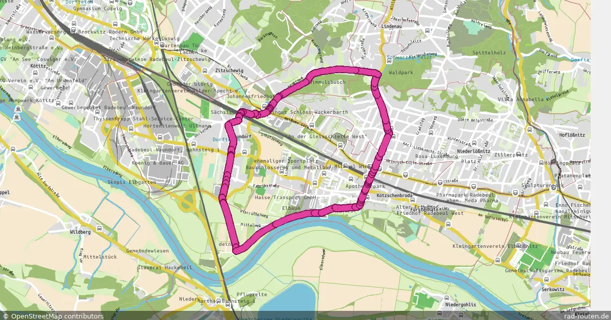 1 – Fernradroute auf Rad-Routen.de